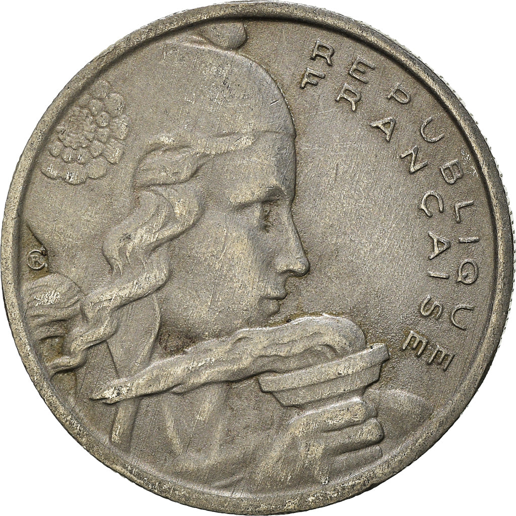 Munten, Frankrijk, 100 Francs, 1954