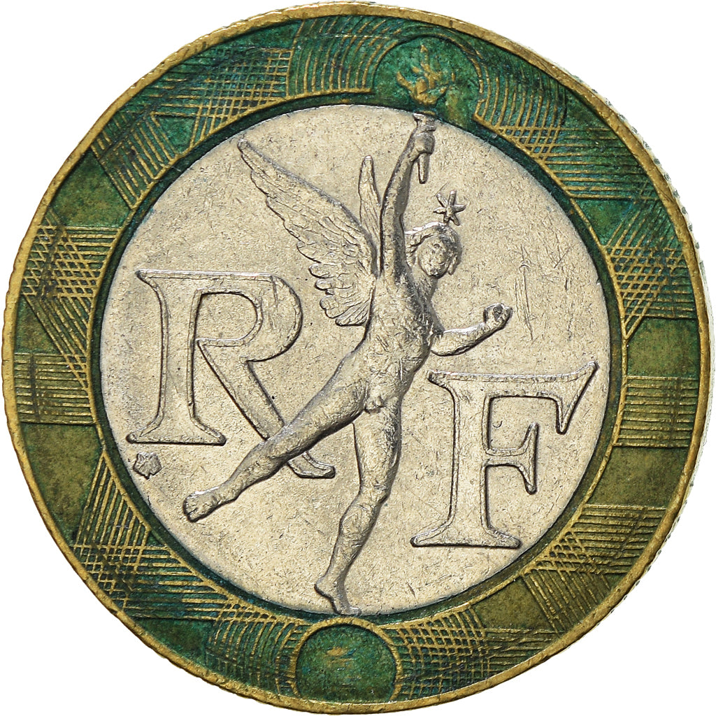 Moneta, Francia, 10 Francs, 1991