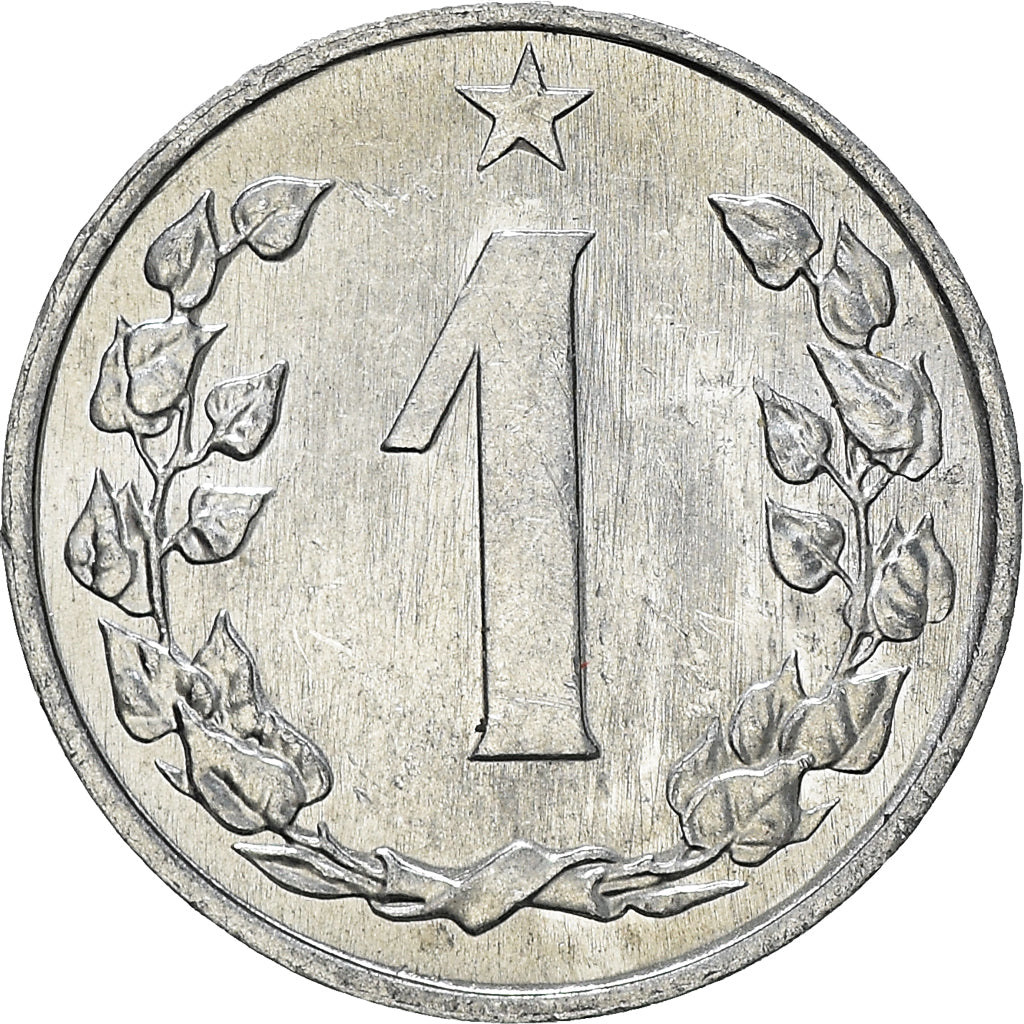 Coin, Czechoslovakia, Haler, 1963