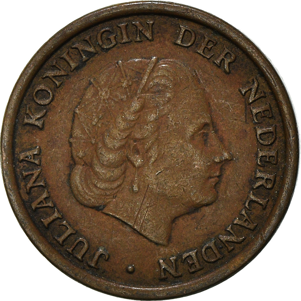 Münze, Niederlande, Cent, 1955