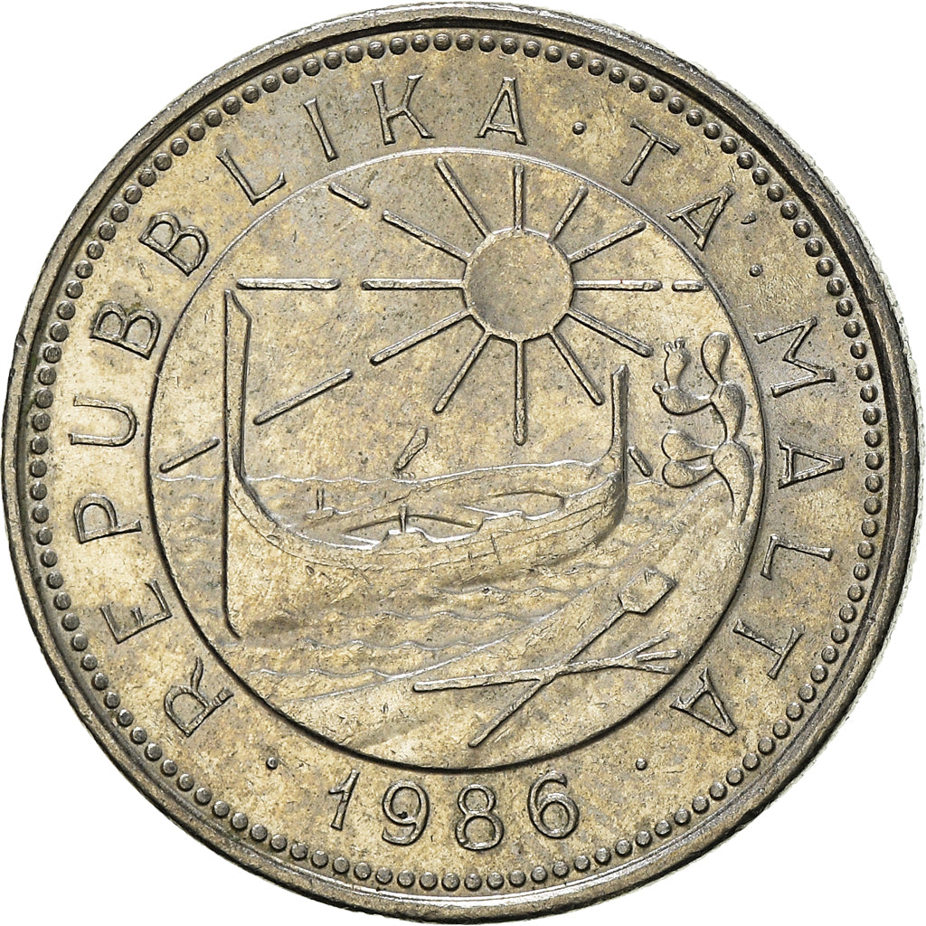 Moneta, Malta, Cent, 1986