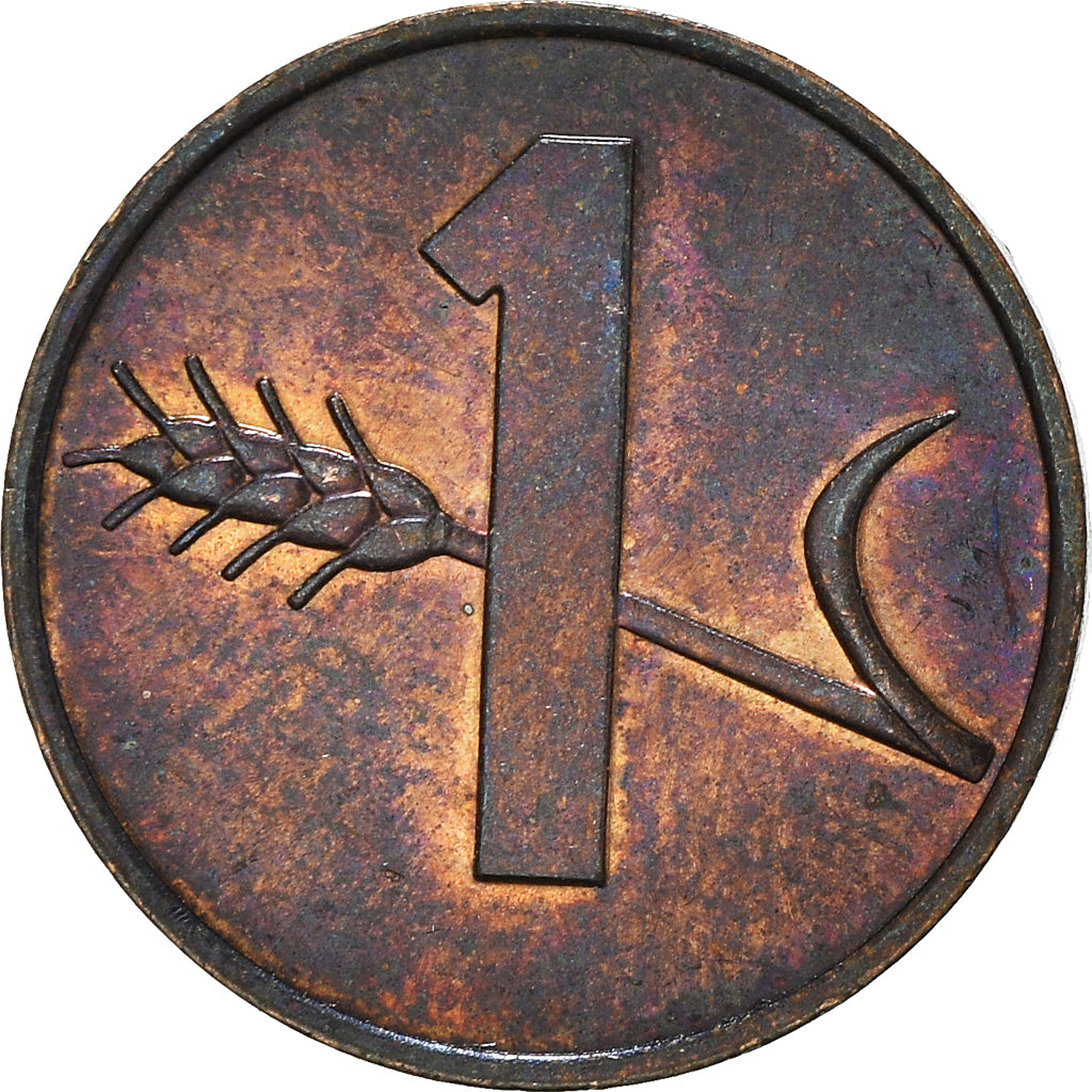 Münze, Schweiz, Rappen, 1971