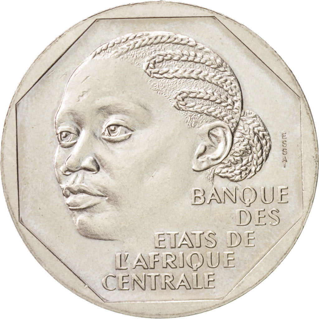 Congo Republic, 500 Francs, 1985, Essai, MS(63), Copper-nickel, KM:E5