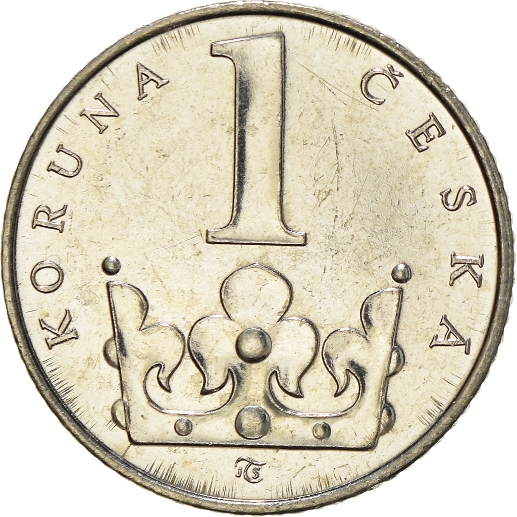 Moeda, República Checa, Koruna, 1993