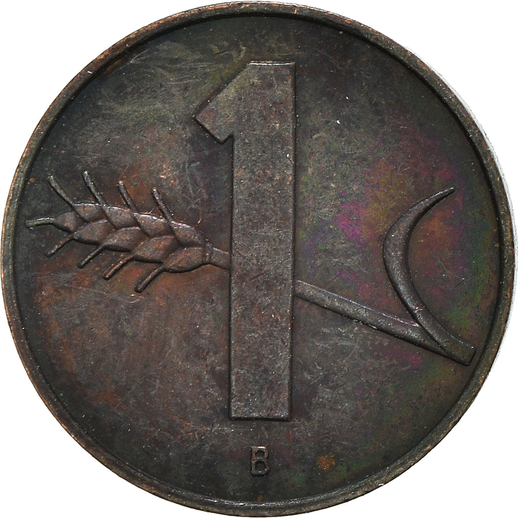 Moneta, Svizzera, Rappen, 1958