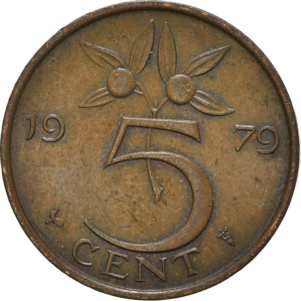 Moneta, Holandia, 5 Cents, 1979