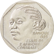 Central African Republic, 500 Francs, 1985, Essai, MS(63), Copper-nickel, KM:E6