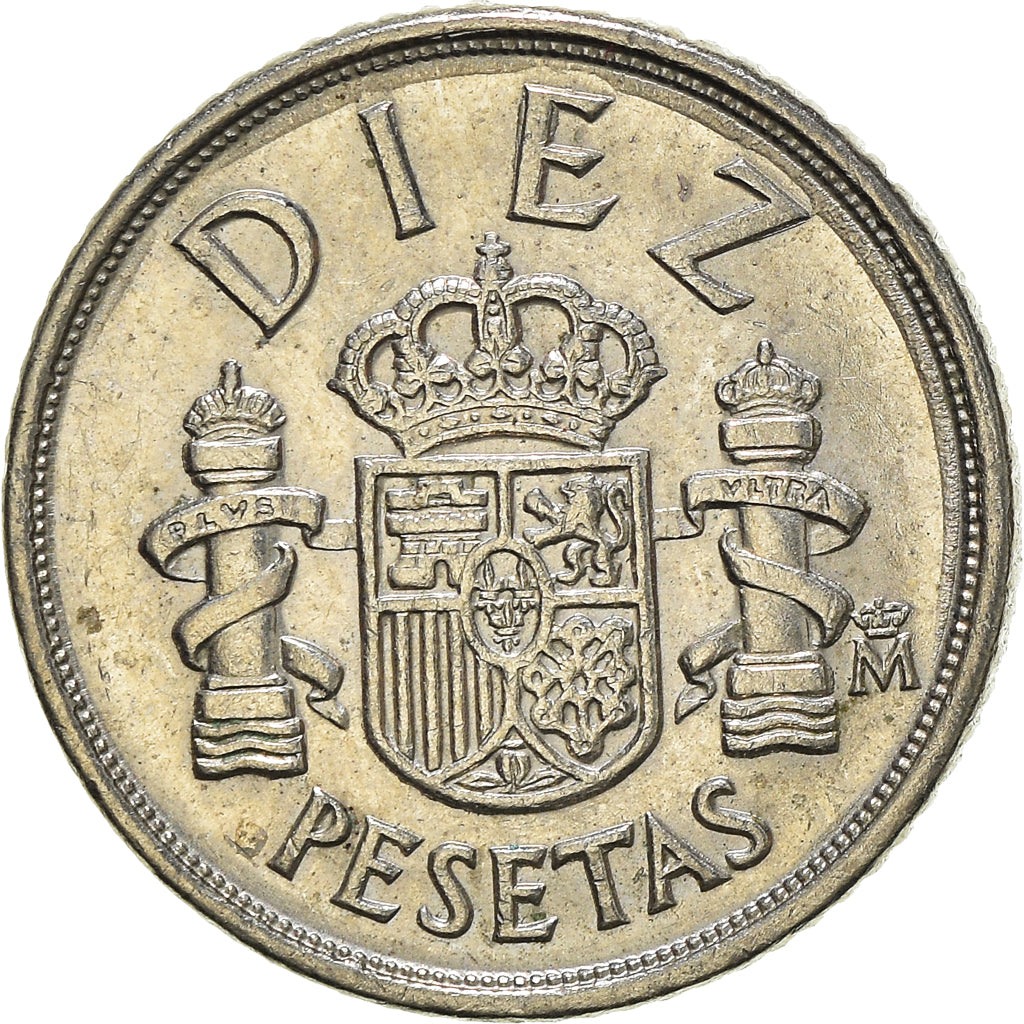 Moneta, Hiszpania, 10 Pesetas, 1983