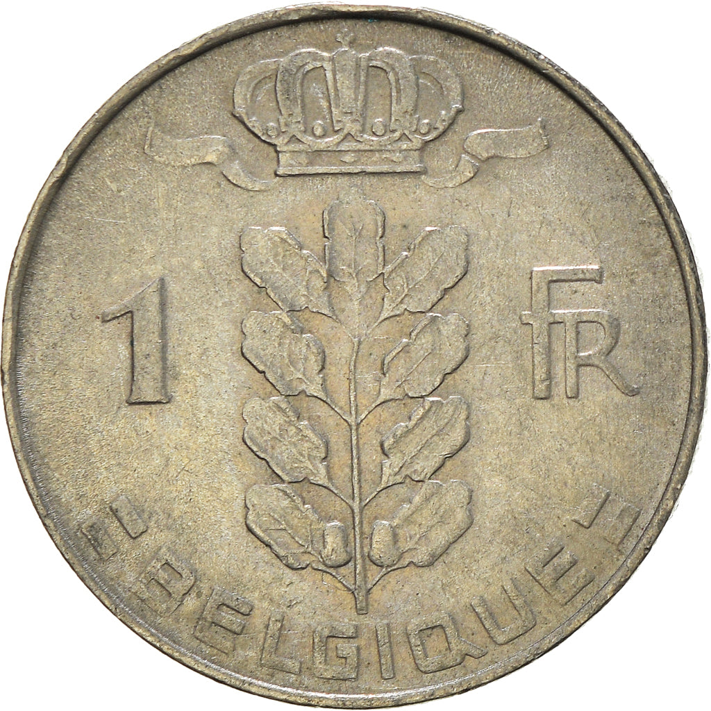Coin, Belgium, Franc, 1975