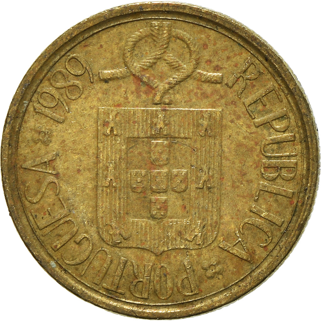 Munten, Portugal, Escudo, 1989
