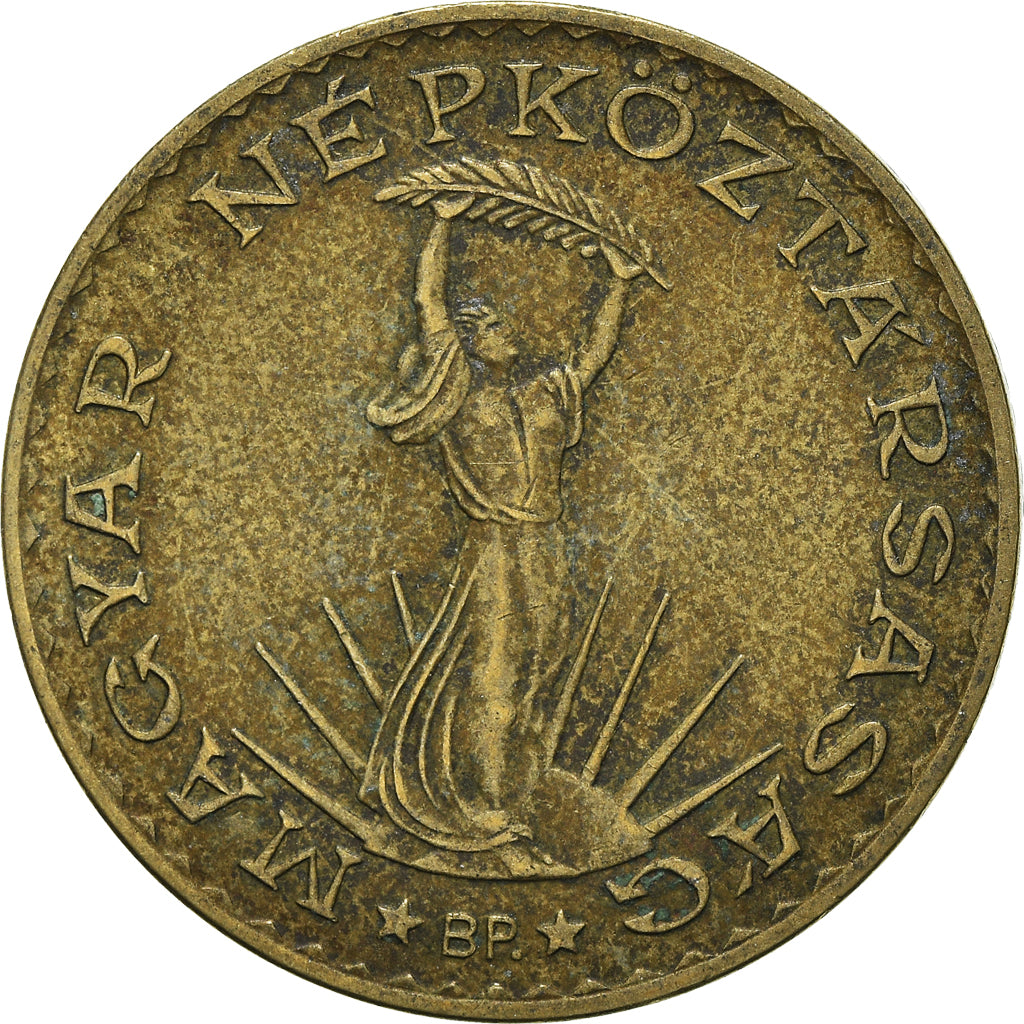 Moneta, Węgry, 10 Forint, 1989