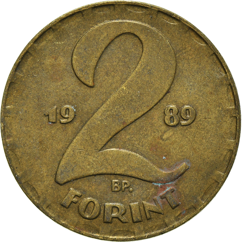 Münze, Ungarn, 2 Forint, 1989