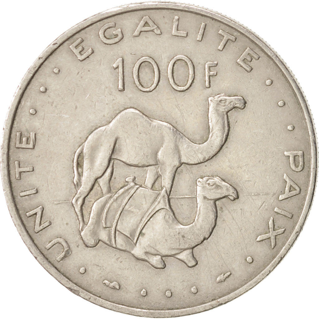 Djibouti, 100 Francs, 1991, Paris, EF(40-45), Copper-nickel, KM:26