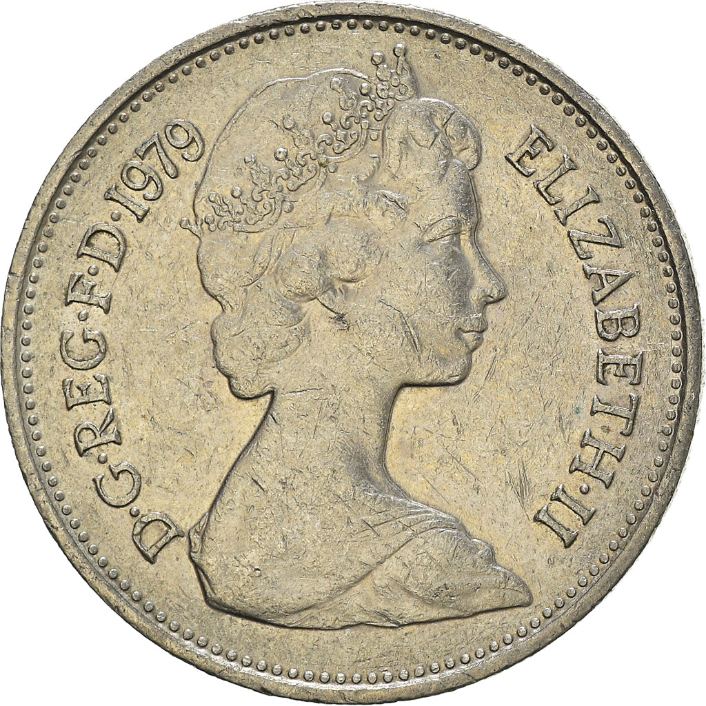Monnaie, Grande-Bretagne, 5 New Pence, 1979