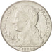 REUNION, 100 Francs, 1964, Paris, EF(40-45), Nickel, KM:13