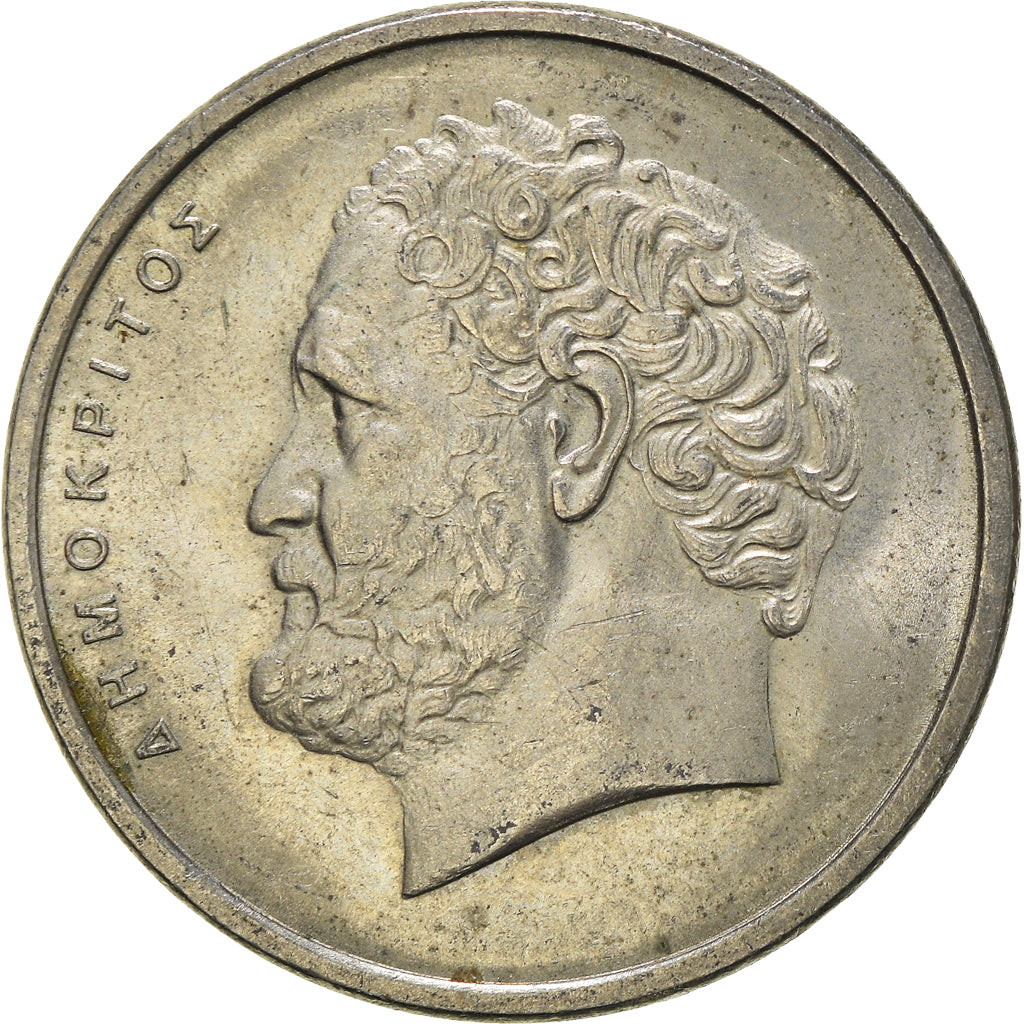 Moneta, Grecia, 10 Drachmai, 1976