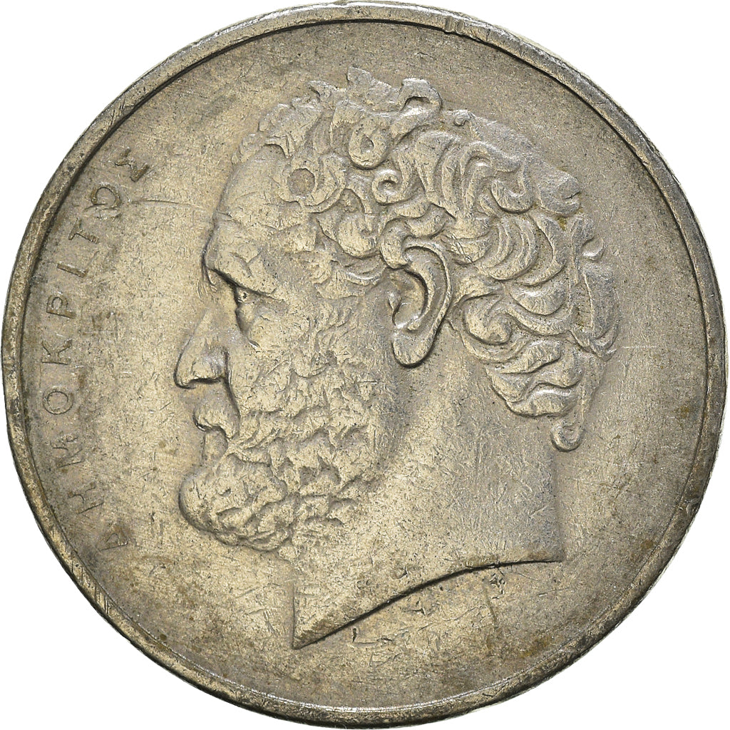 Moneta, Grecia, 10 Drachmai, 1976