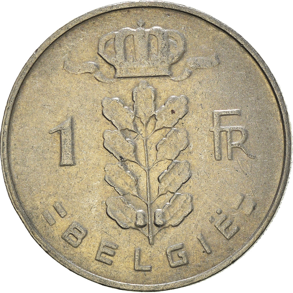 Coin, Belgium, Franc, 1967
