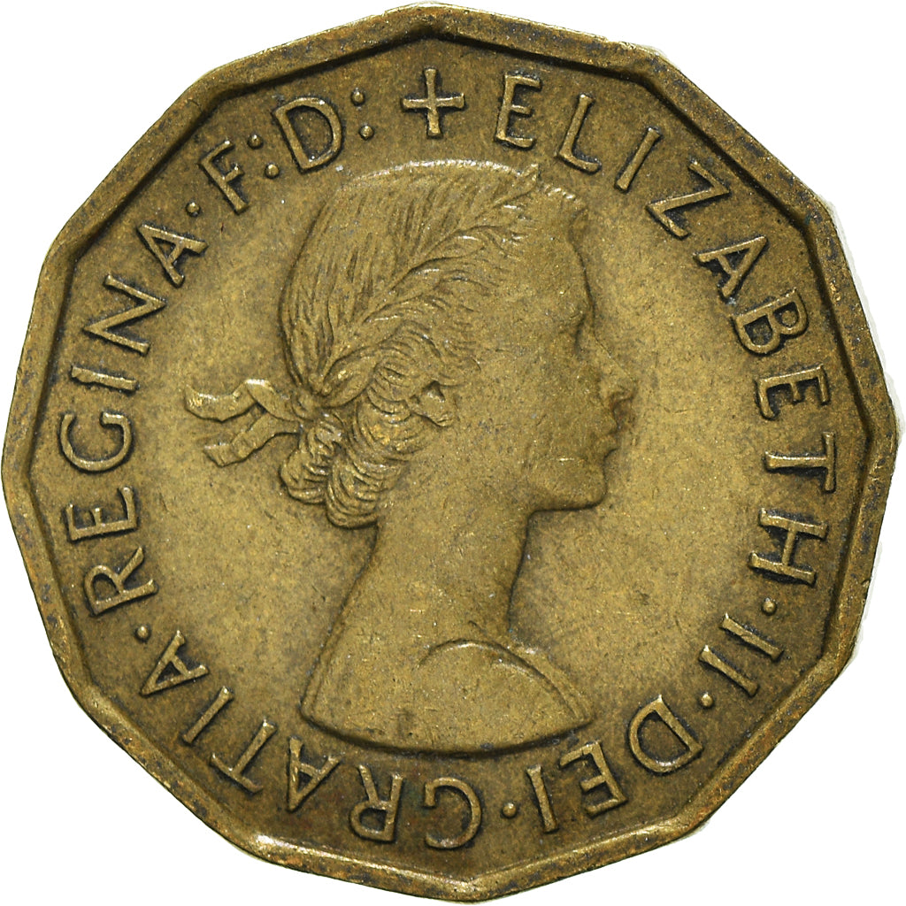 Moneta, Wielka Brytania, 3 Pence, 1963