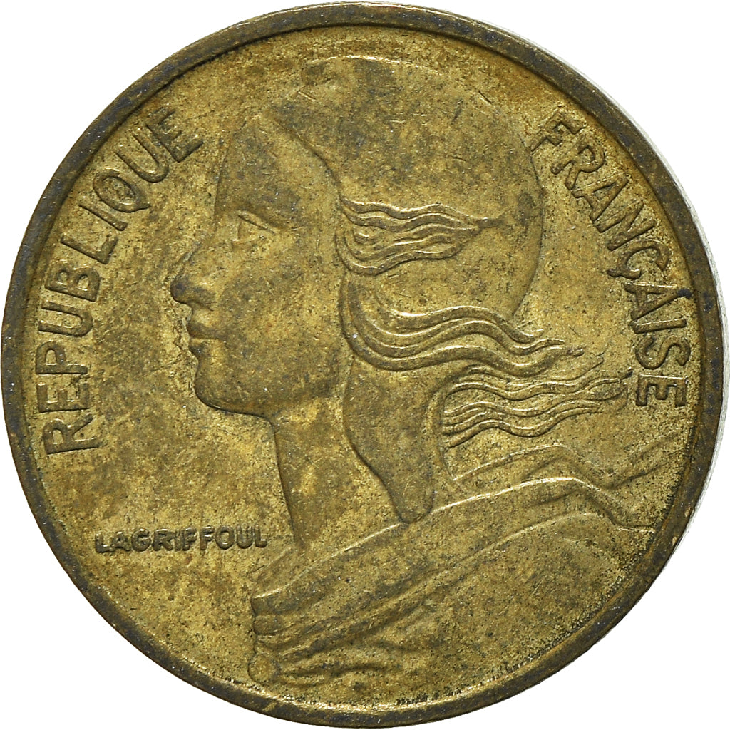 Munten, Frankrijk, 5 Centimes, 1985
