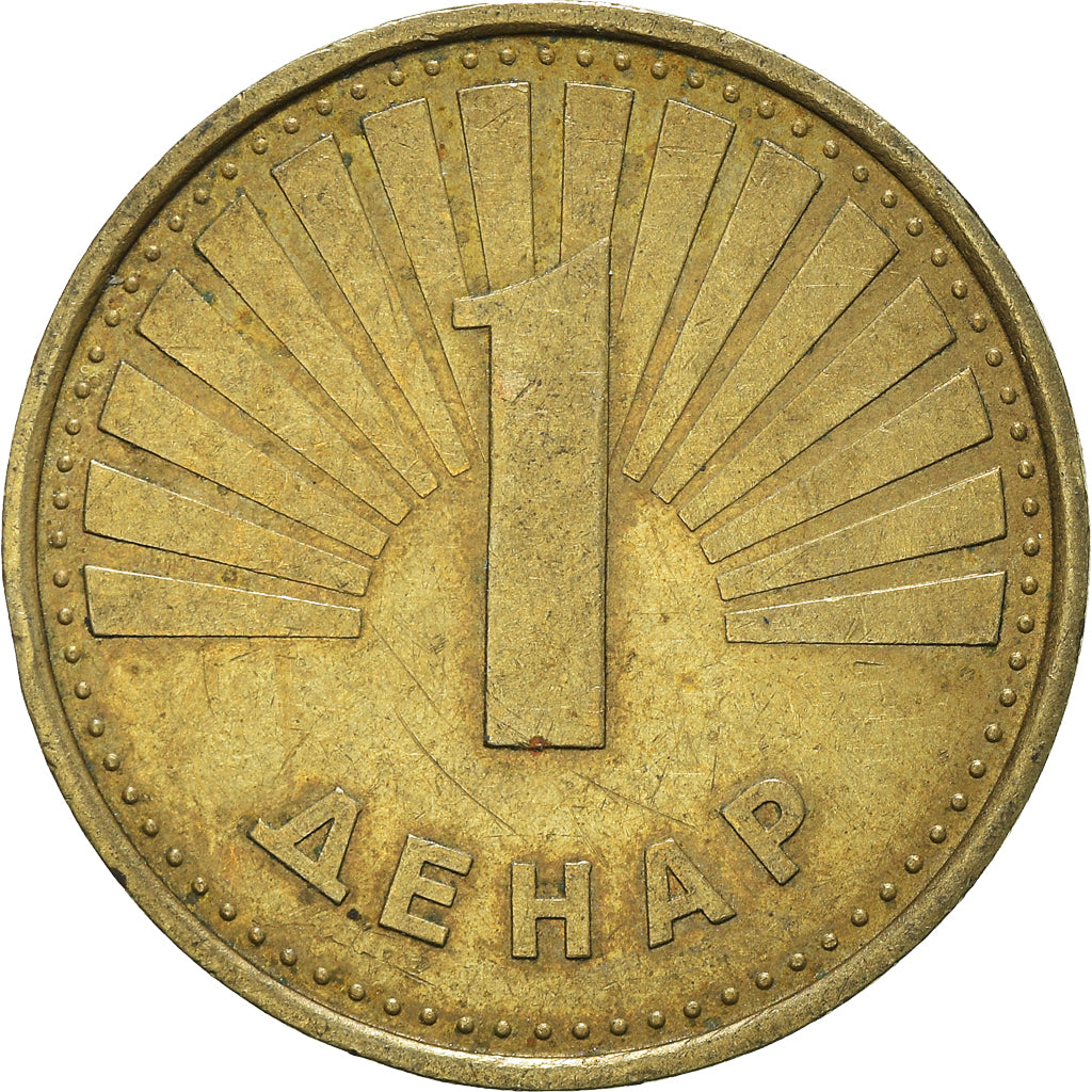 Moneta, Macedonia, Denar, 1993
