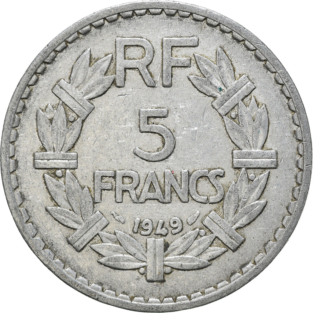 Coin, France, 5 Francs, 1949