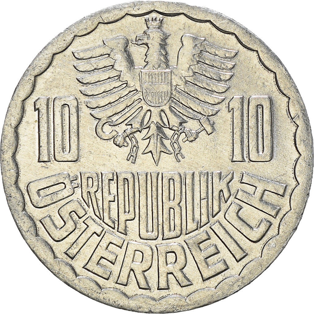 Coin, Austria, 10 Groschen, 1986