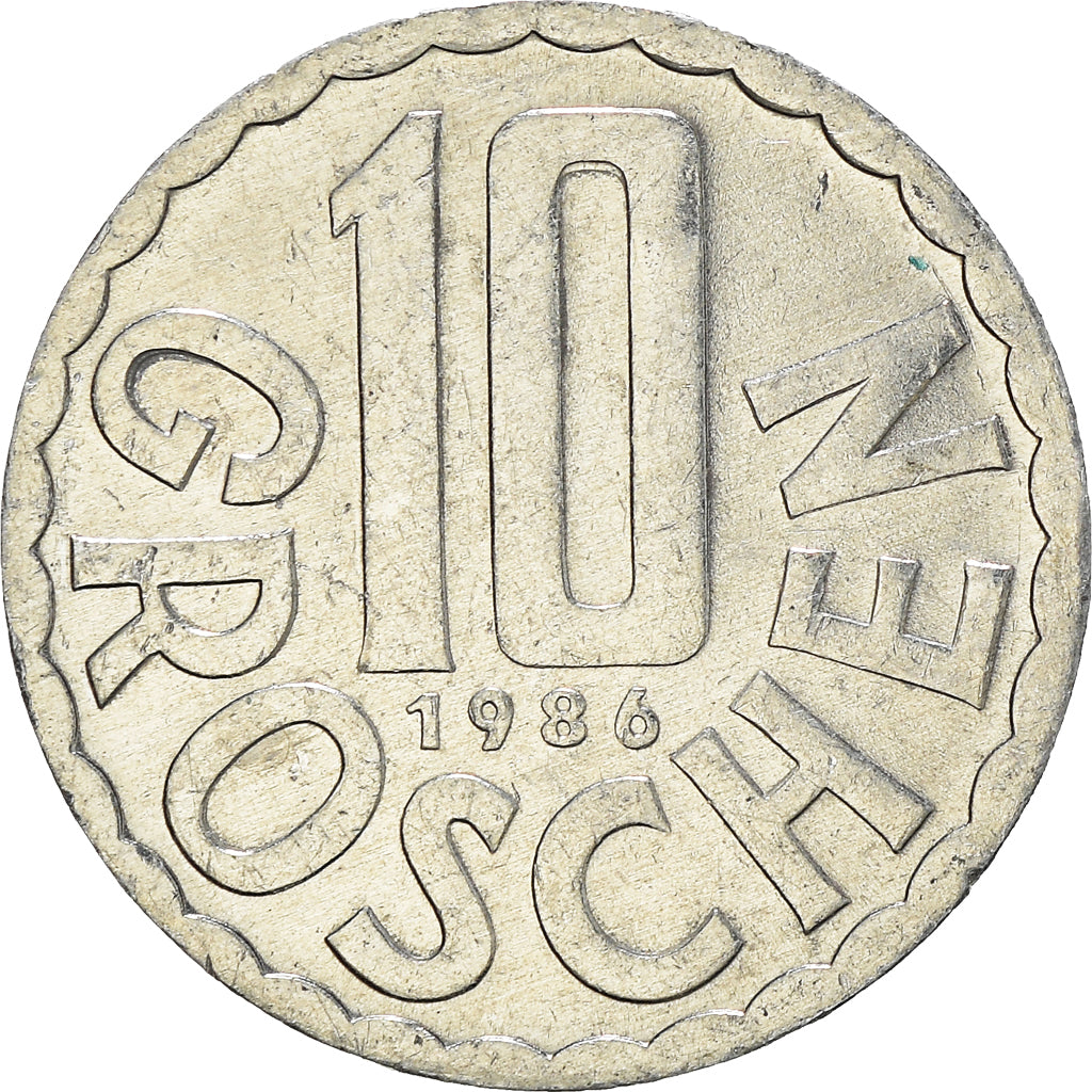 Coin, Austria, 10 Groschen, 1986