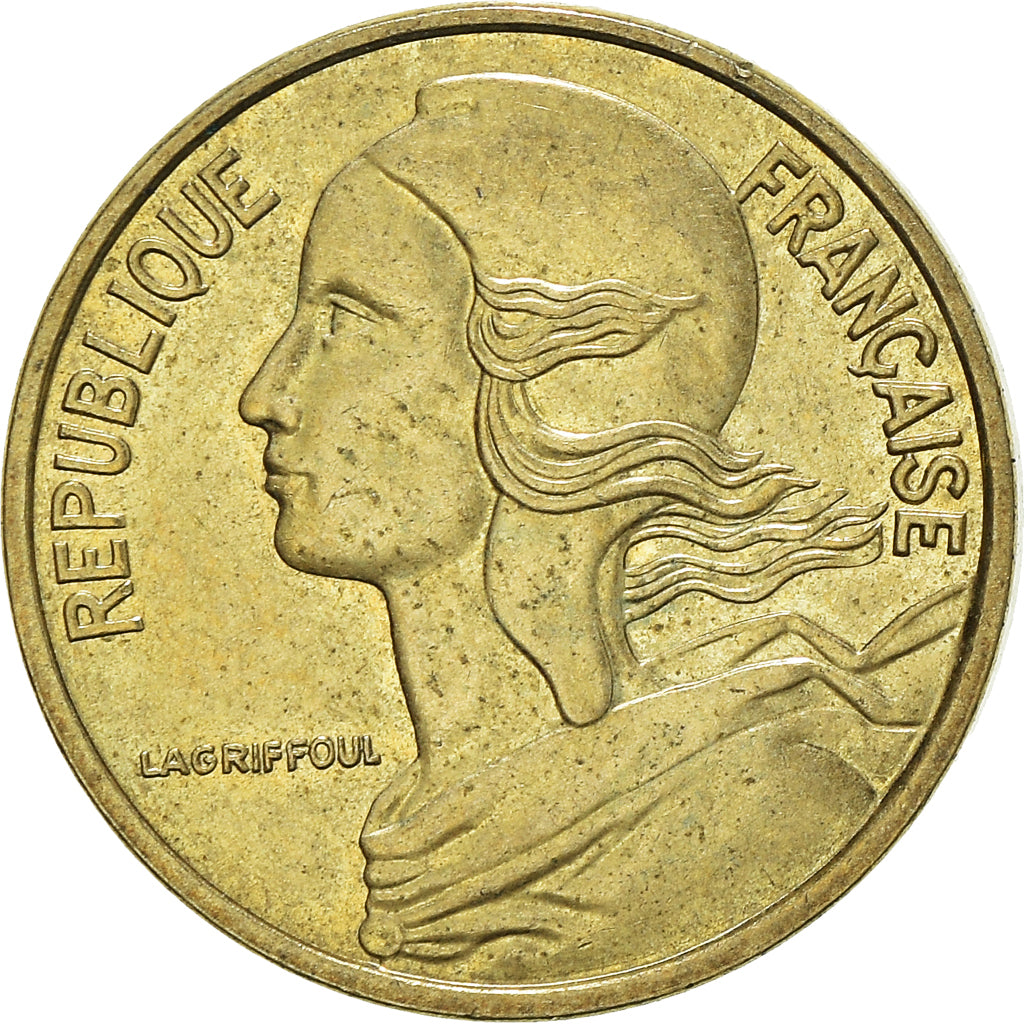 Moneta, Francia, 5 Centimes, 1980