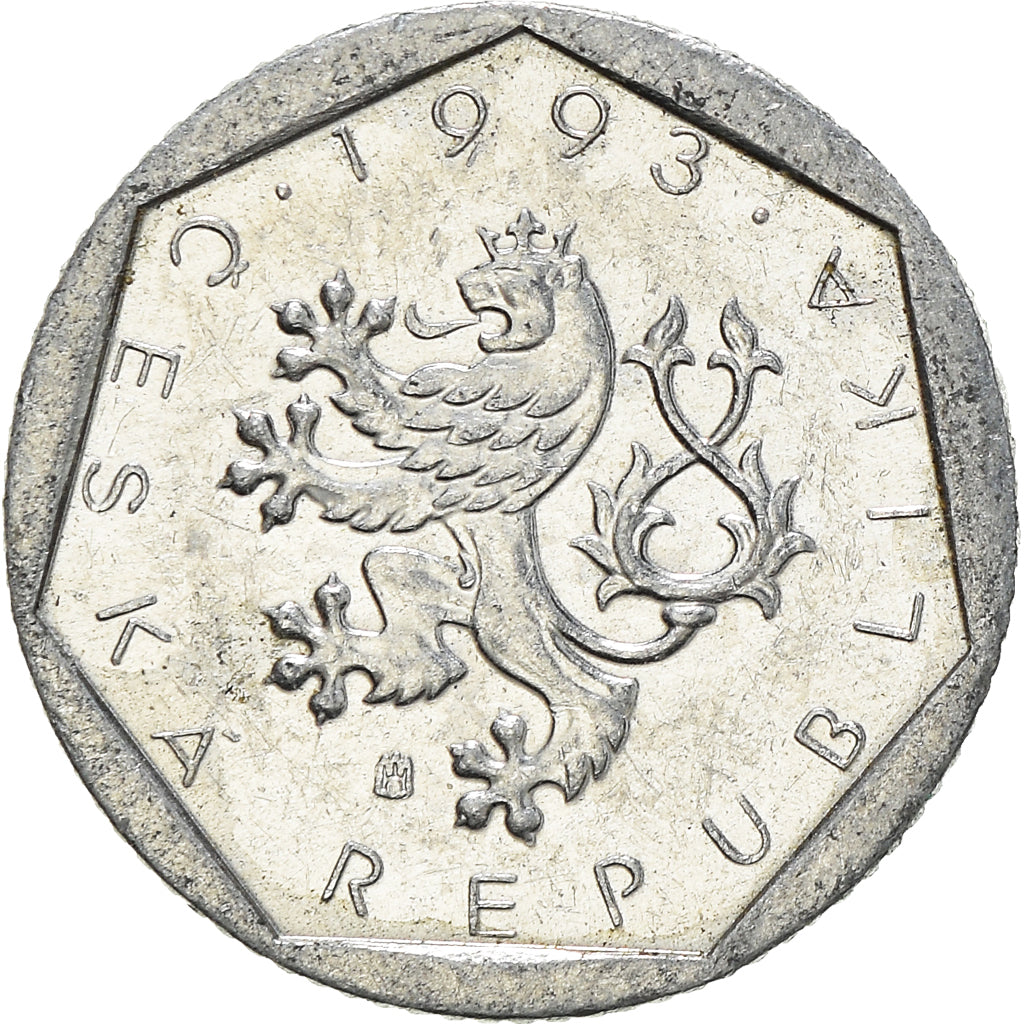 Monnaie, République Tchèque, 20 Haleru, 1993