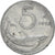 Coin, Italy, 5 Lire, 1952