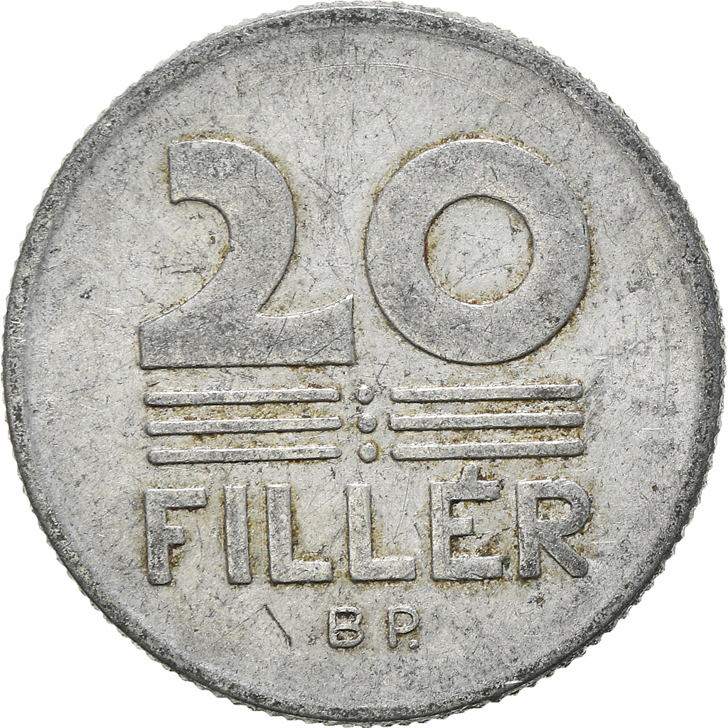 Monnaie, Hongrie, 20 Fillér, 1983