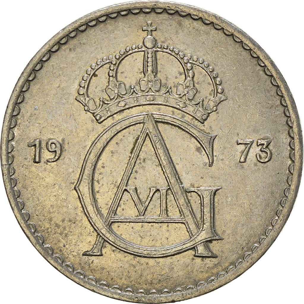 Moneta, Svezia, 50 Öre, 1973