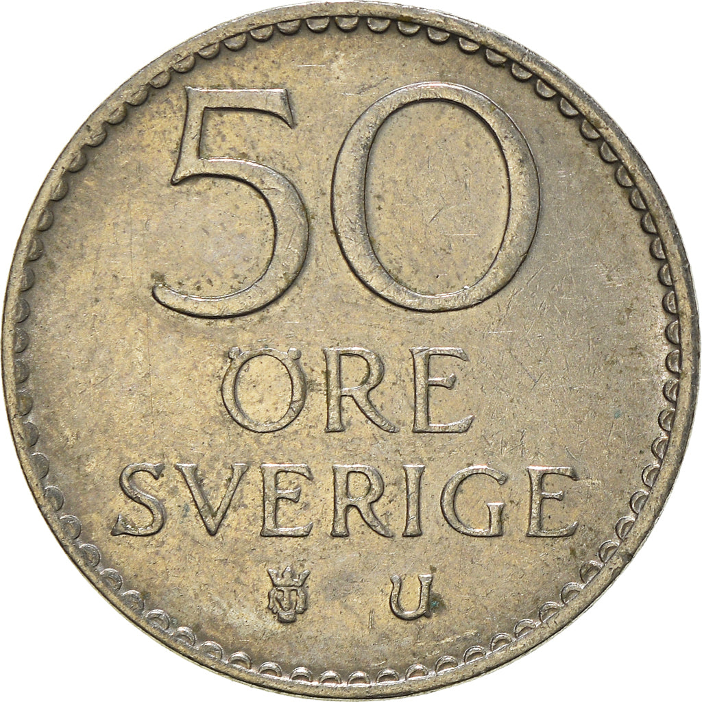 Moneta, Svezia, 50 Öre, 1973