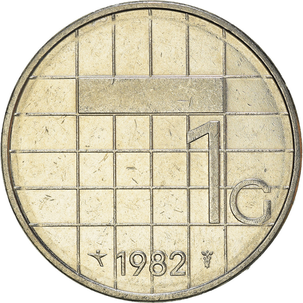 Moneta, Holandia, Gulden, 1982