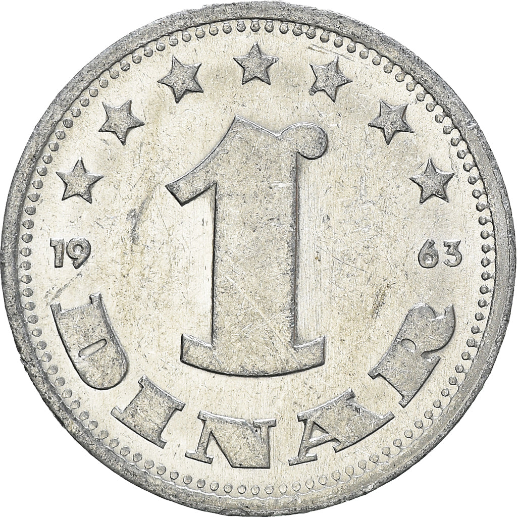 Monnaie, Yougoslavie, Dinar, 1963