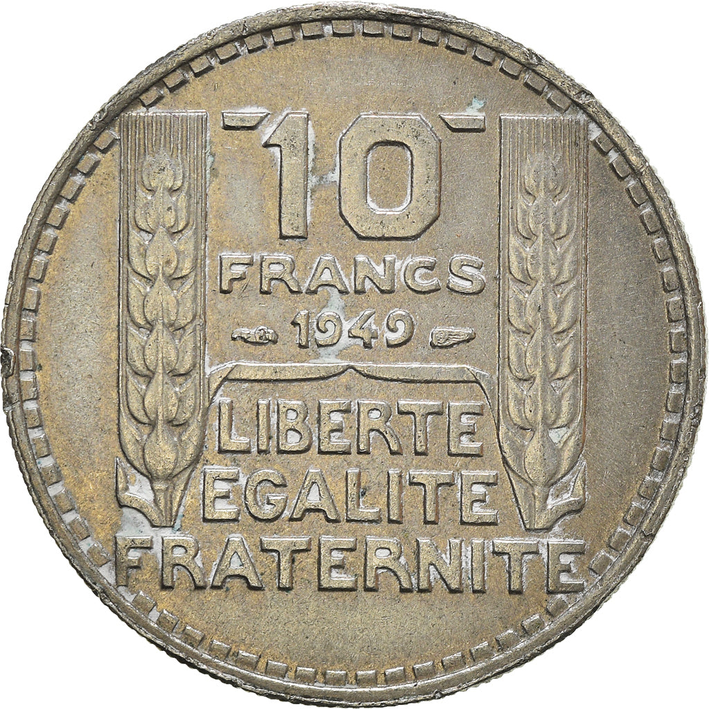 Moneta, Francia, 10 Francs, 1949