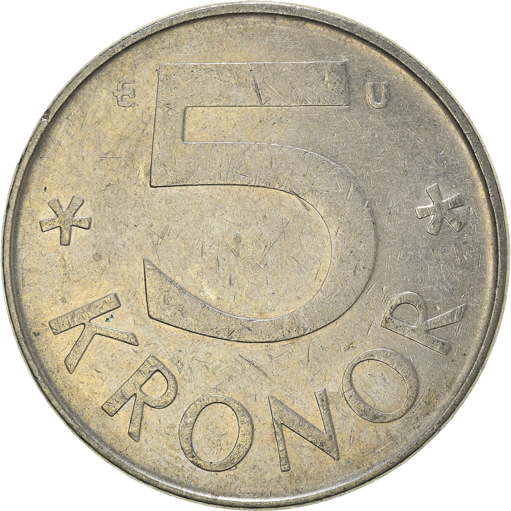 Coin, Sweden, 5 Kronor, 1981