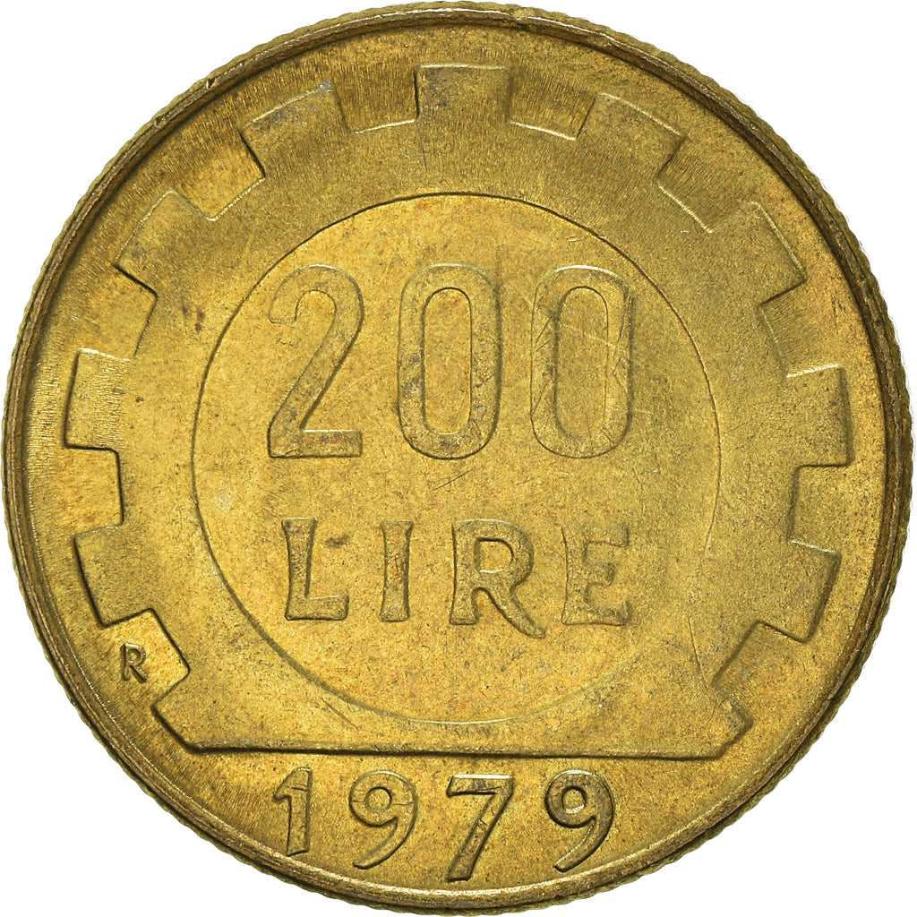 Munten, Italië, 200 Lire, 1979