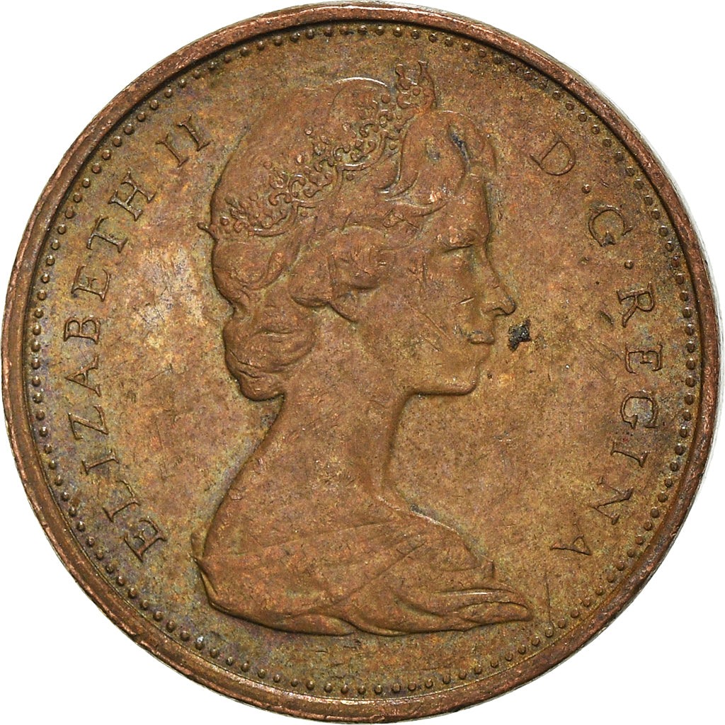 Moneta, Canada, Cent, 1975