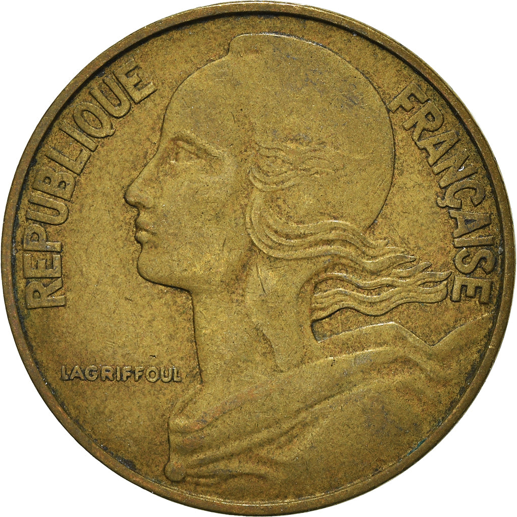 Münze, Frankreich, 20 Centimes, 1962