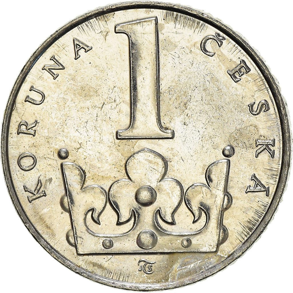 Münze, Tschechische Republik, Koruna, 1993