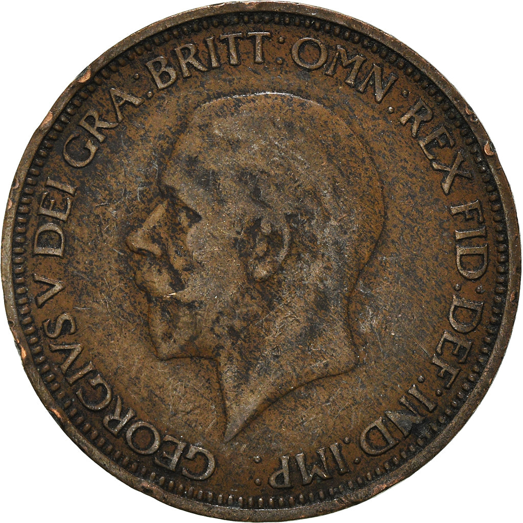 Monnaie, Grande-Bretagne, 1/2 Penny, 1936