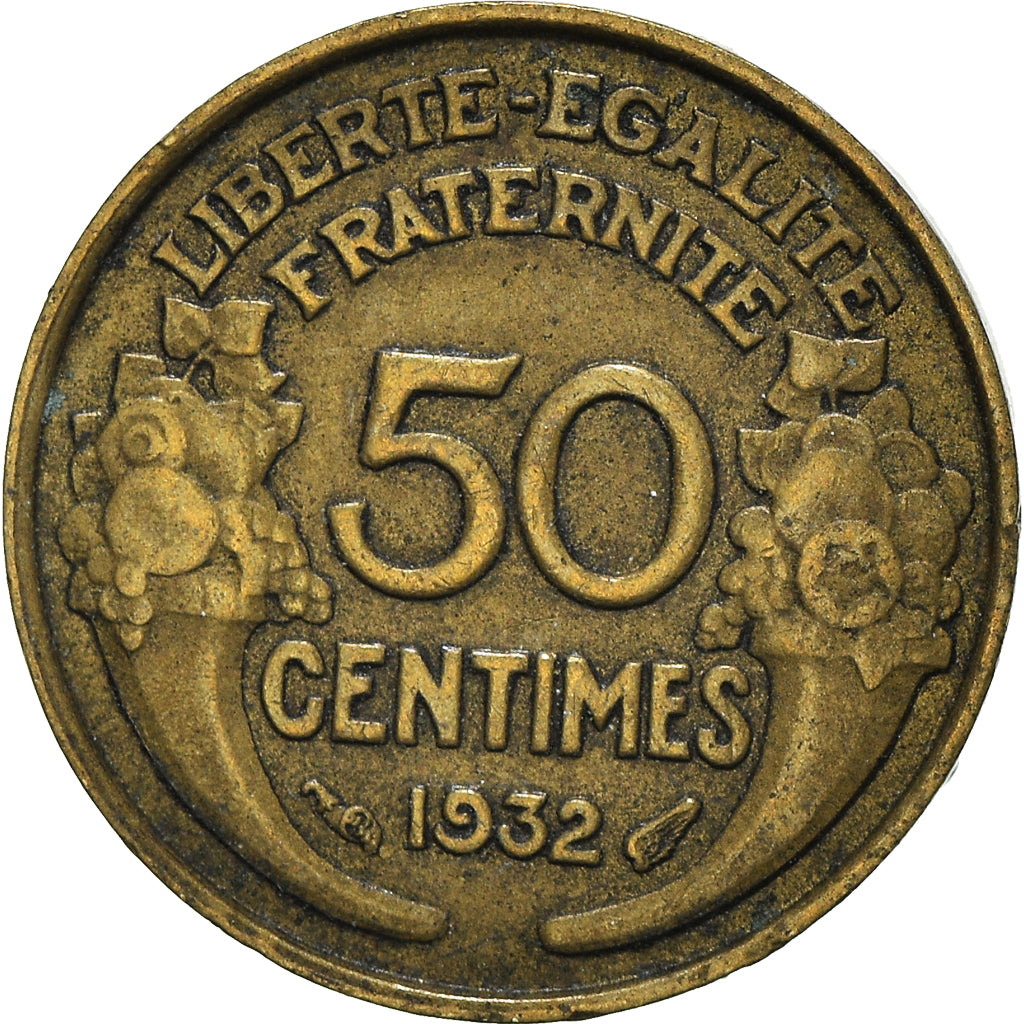 Moneta, Francia, 50 Centimes, 1932