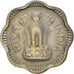 Moneta, REPUBBLICA DELL’INDIA, 10 Naye Paise, 1961
