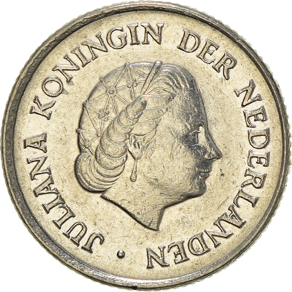 Moneta, Paesi Bassi, 25 Cents, 1969