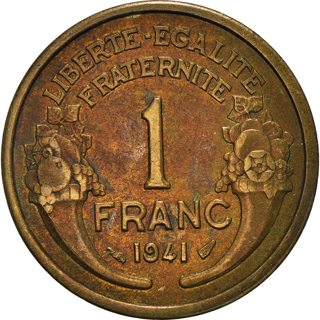 Moneta, Francia, Franc, 1941