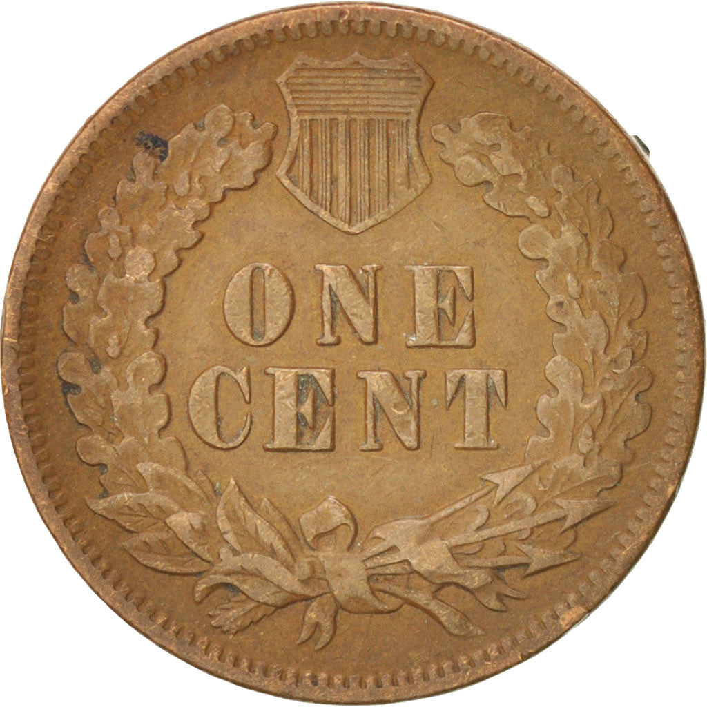 United States, Indian Head Cent, 1905, U.S. Mint, VF(30-35), Bronze, KM:90a