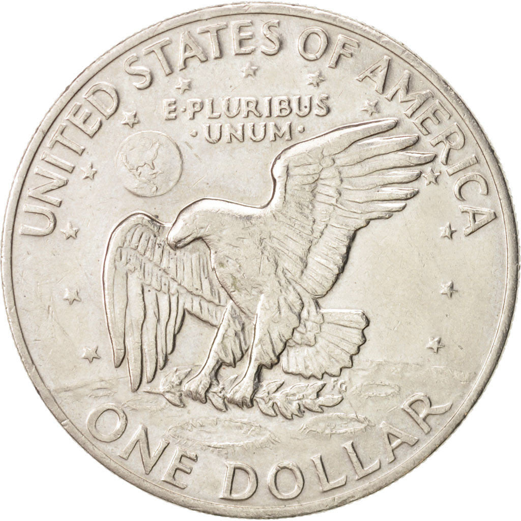 United States, Eisenhower Dollar, Dollar, 1972, U.S. Mint, AU(55-58), Copper-...