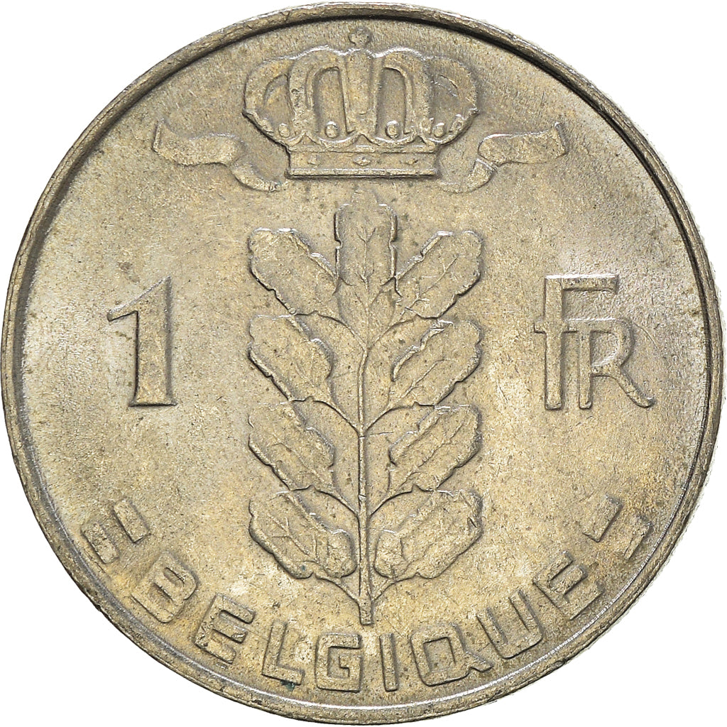 Coin, Belgium, Franc, 1980